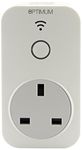 OPTIMUM WIFI 3 Pin Plug In Programmable Timer Control Socket Switch White