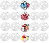 20 Pack Clear Ornaments Balls,Accfo