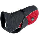 HUNTER Dog Coat Uppsala Cozy, 40 cm anthracite/red