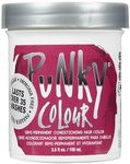 Punky Jerome Russell Semi Permanent Hair Color Conditioning, 100ml - Rose Red (Pack of 1)