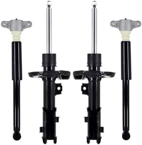 PM Auto Set of 4 Front Suspension Strut Assembly-Rear Complete Shock Absorber Kit For 2017-2020 Hyundai Elantra