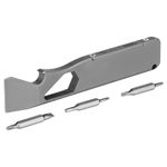 OKNIFE Opry 2 Titanium Pry Bar, Pocket Pry Bar with Screwdriver, Bottle Opener and Pocket Clip, Outdoor EDC Tool for Repair