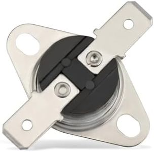 Temperature Control Switch KSD1 120, KSD201 120, Microwave Thermostat Thermal Fuse Fit for GE/Sharp/LG/Samsung/Panasonic Microwave, Fit for Panasonic Microwave Oven NN-SU686S, NN-SC668S