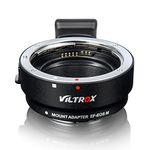 Viltrox EF-EOS M Electronic AF Auto Focus Lens Mount Adapter for Canon EF/EF-S Lens to Canon EOS-M (EF-M Mount) Mirrorless Camera M1 M2 M3 M5 M6 M10 M50 M100