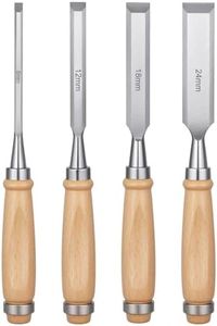 YUQGAOP 4 Piece Wood Chisel, Chisel, Professional Wood Chisel Sets Woodworking Tools Set,Bevel Edge Chisel Set,Woodwork Chisel.