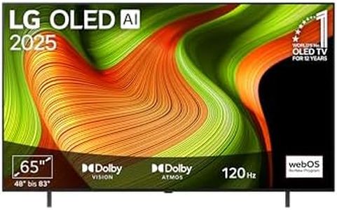 LG OLED65B59LA TV 65 Zoll (165 cm) 4K OLED AI TV (α8 Gen2 4K AI Prozessor, webOS 25, 120Hz) [Modelljahr 2025]