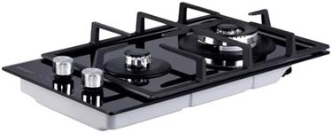 Devanti Gas Cooktop, 30cm 2 Burner 