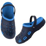 TRZ Boy's Comfortable Clogs(Color- Sky, Size- 3)