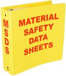 Brady BR824A Binder, Material Safet