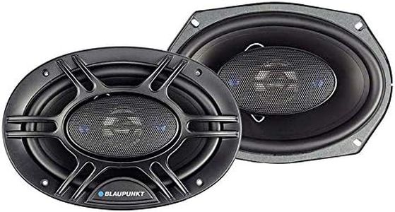 Blaupunkt 6 x 8-Inch 300W 4-Way Coaxial Car Audio Speaker, Set of 2