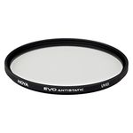 Hoya Evo Antistatic UV Filter - 77mm - Dust/Stain/Water Repellent, Low-Profile Filter Frame