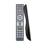 GE 8-Device Backlit Universal Remote Control for Samsung, Vizio, LG, Sony, Sharp, Roku, Apple TV, RCA, Panasonic, Smart TV, Streaming Players, Blu-Ray, DVD, Simple Setup, Graphite, 47510