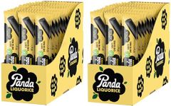 Panda ® | Natural Soft Original Liquorice Sweets Bars | Pure Panda Licorice Sweet Made with Only Four Natural Ingredients | Vegan,Fat Free & Artificial Free | 32 Gr x 72 Bars Pack