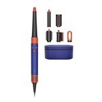 Dyson Airwrap i.d. App Connected Intelligent Multistyler|Personalize Curl Sequence|6 in 1|Dry|Curl|Shape|Smooth|Hide Flyaways|No Heat Damage|7 Styling, 3 Speed & 3 Heat Settings|2 Year Warranty (Vinca Blue/Topaz)