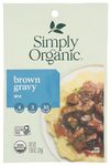 Simply Organic BG18181 Simply Organic Brown Gravy - 12x1OZ