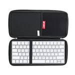 Hermitshell Hard Travel Case for Apple Magic Keyboard MLA22LL/A Bluetooth (Nylon, Black)