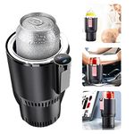 Auto Car Cup Cooler Warmer 2 In 1 Car Cooling And Heating Cup Holder with Display Temperature for Water Coffee Beverage Milk