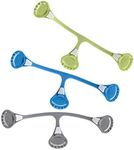 Snappi [Boy 3 Pack] Cloth Diaper Fasteners - Replaces Diaper Pins - Use with Cloth Prefolds and Cloth Flats