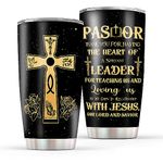 Pastor Appreciation Gifts, Pastor Gifts for Men Women, Pastor Christian Prayer Gifts for Pastor, Thank You Gift for Pastor, Pastor Gift Ideas, Christmas Birthday Gifts for Pastor Cup Tumbler Mug 20 Oz