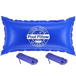 4x8 Ft Pool Pillows for Above Ground Pools, 0.4mm Ultra Thick & Cold-Resistant Above Ground Pool Winter Pool Pillow, Winterizing Winter Closing Pillows,Ultra Airtight Pool Pillow(with 2x16.5ft Rope)