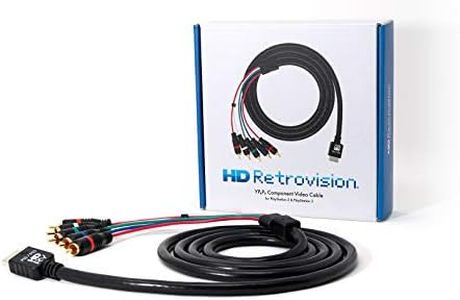 HD Retrovision Playstation 2 (PS2) Playstation 3 (PS3) Premium YPbPr Component Video Cable