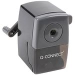 Q-Connect Desktop Pencil Sharpener Black (Autostop feature prevents over sharpening) KF02291