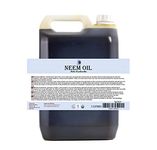 Mystic Moments | Neem Carrier Oil 5 Litres - Pure & Natural Oil Perfect For Hair, Face, Nails, Aromatherapy, Massage and Oil Dilution Vegan GMO Free