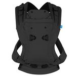 We Made Me Imagine Multi-Position 3-in-1 Baby Carrier for 8-33 pounds, Parent-Facing, World-Facing, Back Carry, Ergonomic, Adjustable, Versatile, Midnight Black