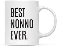 Andaz Press 11oz. Coffee Mug Birthday Gift, Best Nonno Ever, 1-Pack