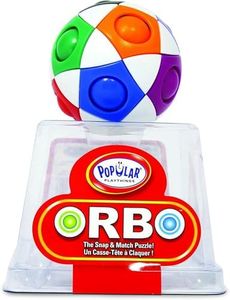 POPULAR PLAYTHINGS Orbo Puzzle Snap & Match Toy, Brainteaser for Kids Ages 4 and Older