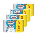 Regina Blitz Household Kitchen Towel 210 Supersized Sheets, Triple Layered Super Strength 12, 36 or 48 Rolls (12)