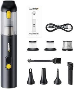 AUXITO Car Vacuum Cleaner, 4 in 1 Handheld Vacuum Cordless, Mini Portable Car Vacuum Cordless with 14000Pa Powerful Suction, Small Vacuum Dust Buster for Car, Home, Pet, Office
