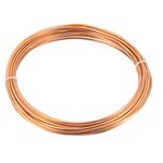 uxcell Refrigeration Tubing, 1/16" OD x 1/32" ID x 16 Ft Soft Coil Copper Tubing