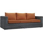 LexMod Summon Outdoor Patio Sofa, Canvas Tuscan