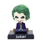 Awestuffs Joker Laughing Bobblehead Action Figure for Car Dashboard, Office Desk & Study Table (Pack of 1) (Joker Laughing)