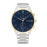 Tommy Hilfiger Analogue Multifunction Quartz Watch for Men with Silver Stainless Steel Bracelet - 1710408