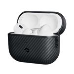 PITAKA for AirPods Pro 2 Case, Slim-Fit Shockproof Protective AirPods Pro 2nd Generation Case, 600D Aramid Fiber Made