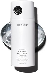 NuFACE Aqua Gel Activator - Microcurrent Conductive Gel & Activator Powered by IonPlex & Hyaluronic Acid to Enhance Results of NuFACE Microcurrent Facial Device - Improves Skin Radiance (3.3 oz)