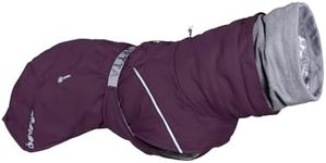 Hurtta Extreme Warmer III ECO, Cold Weather Winter Dog Coat, Eggplant, 20 in