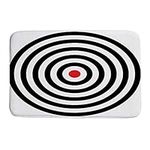 Nuansexi Bath Shower Rugs Bathmat Doormat Floor Mats Non Slip Tub Mat Coral Velvet Absorbent Entrance Carpet Mats Machine Washable ﻿Darts Target Bathroom Home