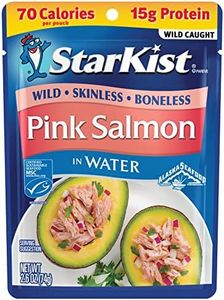 StarKist Wild Pink Salmon - Boneless, Skinless - 2.6 oz Pouch (Pack of 12)