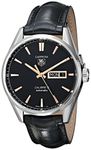 TAG Heuer Men's WAR201C.FC6266 Carrera Analog Display Analog Quartz Black Watch