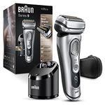 Braun Series Men's Electric Foil Shaver / Electric Razor, Wet & Dry, Travel Case with Clean & Charge System