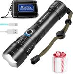 Flashlight, LED Torch Rechargeable 