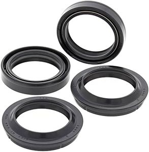 All Balls Racing 56-132 Fork & Dust Seal Kit Compatible with/Replacement for Buell, Honda, Suzuki, Yamaha