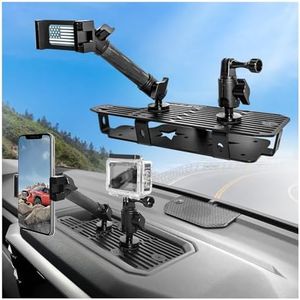 WXRYLYN 2024 Tundra Metal Dash Platform Phone Holder for 2022-2025 Tundra & Sequoia