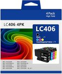 LC406 Ink Cartridges for Brother Pr
