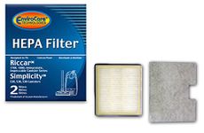 EnviroCare Replacement HEPA Vacuum Cleaner Filter Designed to Fit Riccar Immaculate & Impeccable RF17, 1800 + 1700. Simplicity S30, S36, S38 Canisters