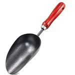 Garden Spade, Garden Scoop Soil Shovel Spoons, Hand Gardening Scoop,Stainless Steel Hand Trowel for –Soil, Compost Moving, Planting, Potting, Scooping Pet Bird Food