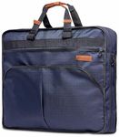 HUGH BUTLER Suit Carrier, Business Bag for Business Trips, Carry On Luggage, Suit Bag, Travel Garment Bag, Garment Carrier, Folding Wardrobe Shoe Pocket Travel Bags, Navy Blue